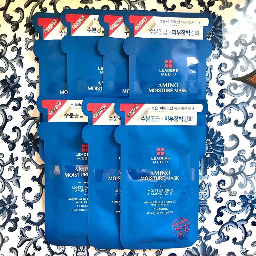 N/A - LEADERS SHEET MASK - Amino MOISTURE -7 Masks